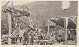 View of mine works at Comstock, near Zeehan, Tasmania