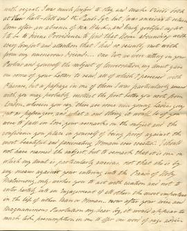 5 Mar 1821 - Ann Johnston to cousin John Meredith