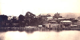 Commandant's house and jetties at Port Arthur