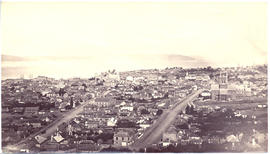 Hobart from the top of Murray Street