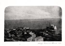 Photographic view of the wharf at Stanley, Circular Head