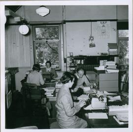 Library workroom